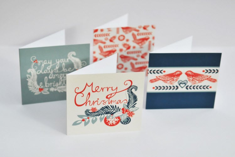 Print Your Own Holiday Greeting Cards With Free Downloadable Templates Inkcartridges Com Blog