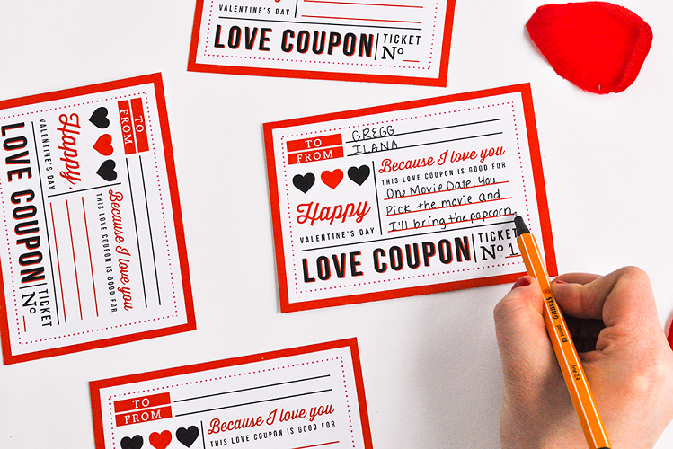 4 Printable Valentine’s Day Projects