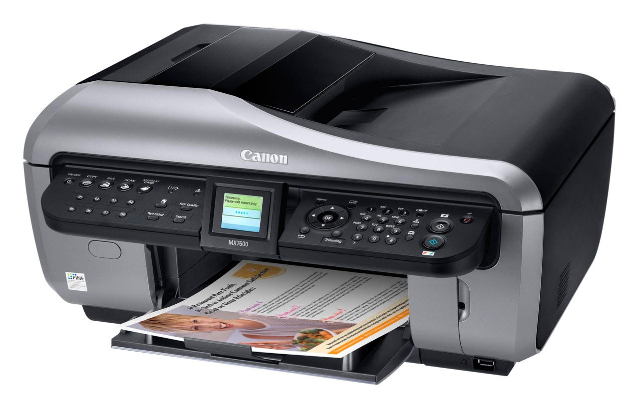 Canon PIXMA MX7600 Ink