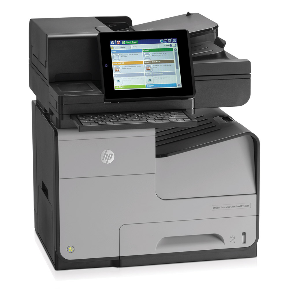 HP OfficeJet Enterprise Color Flow MFP X585z Ink