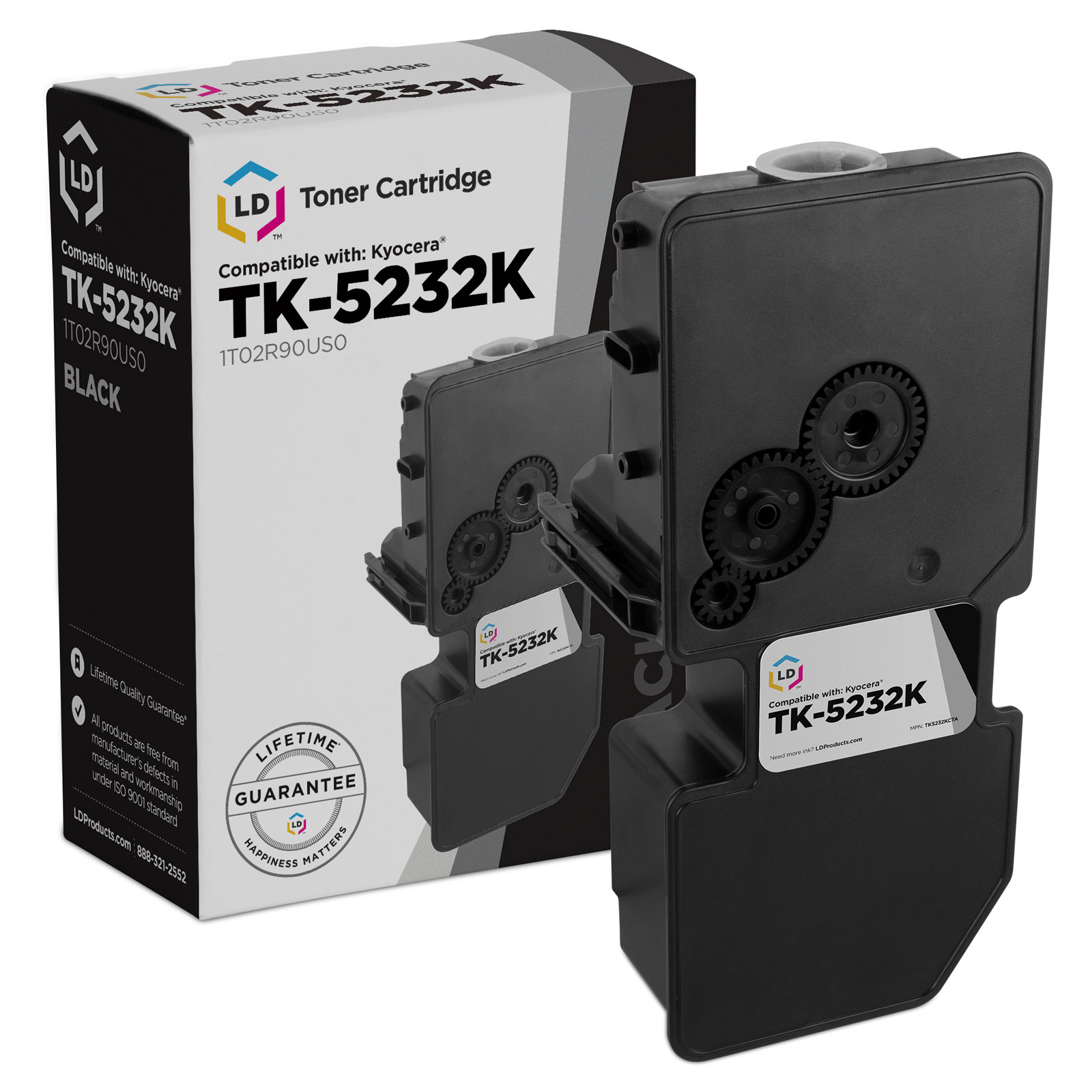 Photos - Ink & Toner Cartridge Kyocera Mita TK5232 Laser - Compatible Black TK-5232K 