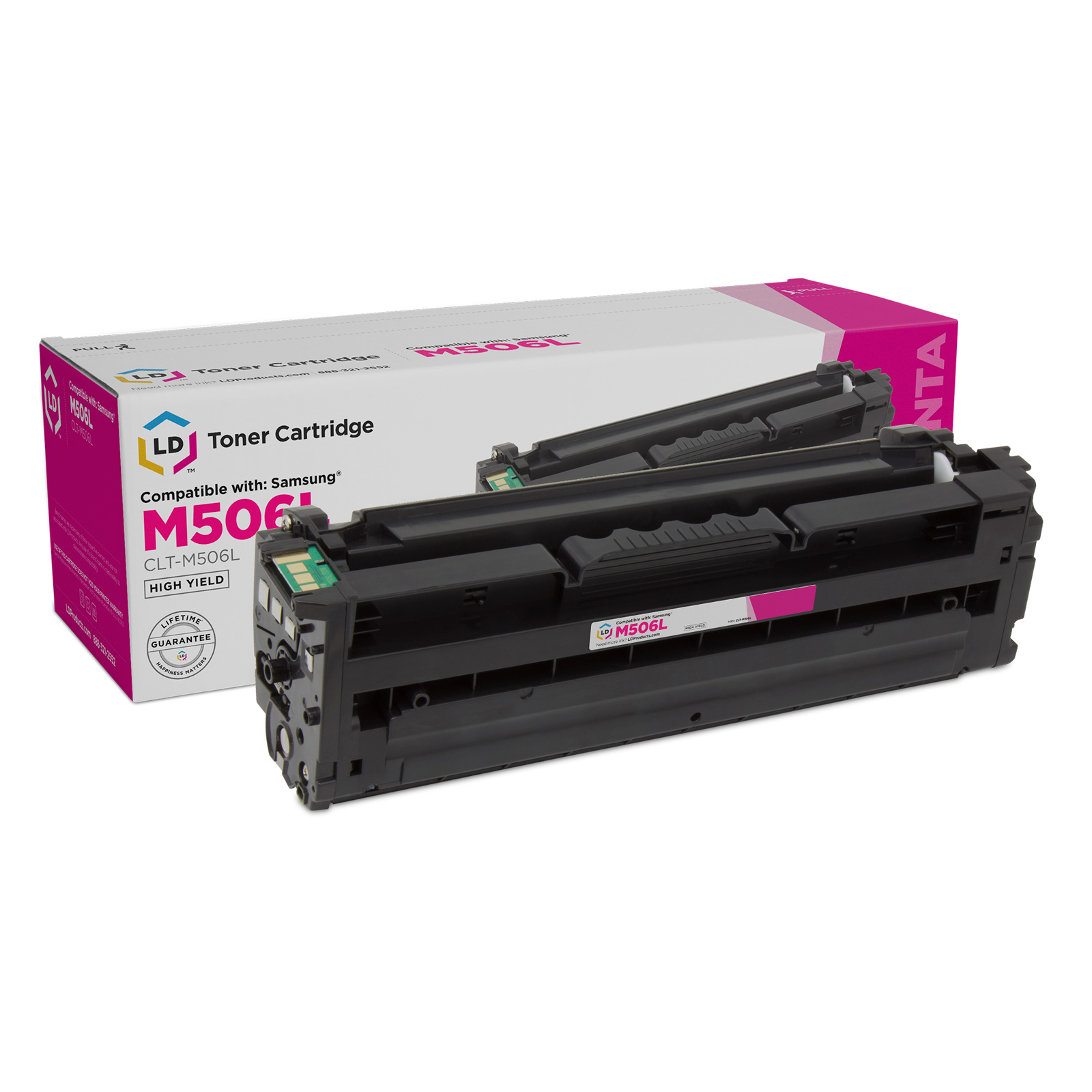 Photos - Ink & Toner Cartridge Samsung CLT-M506L Laser - Compatible HY Magenta CLT-M506L 