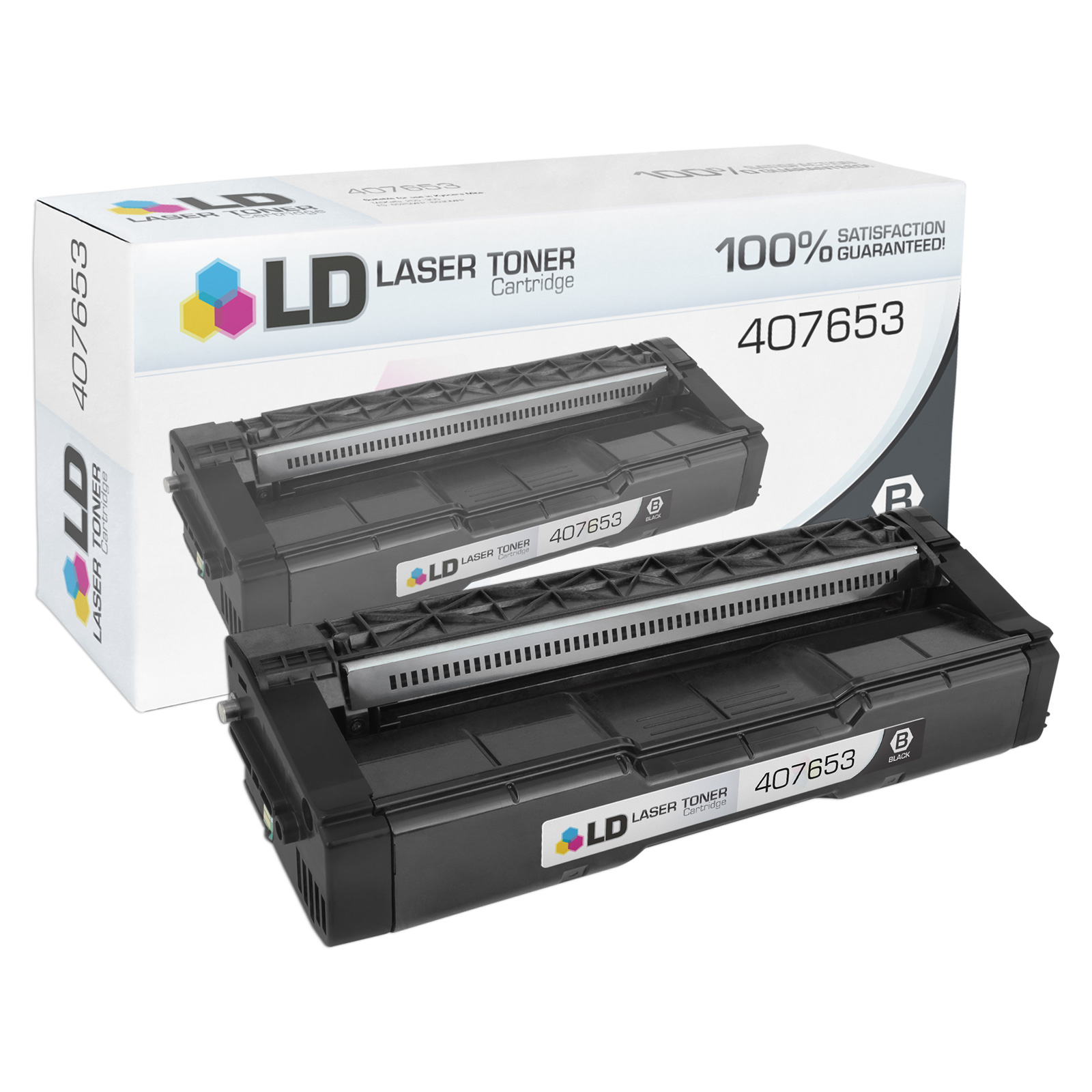 Photos - Ink & Toner Cartridge Ricoh 407653 Laser - Compatible Black 407653 