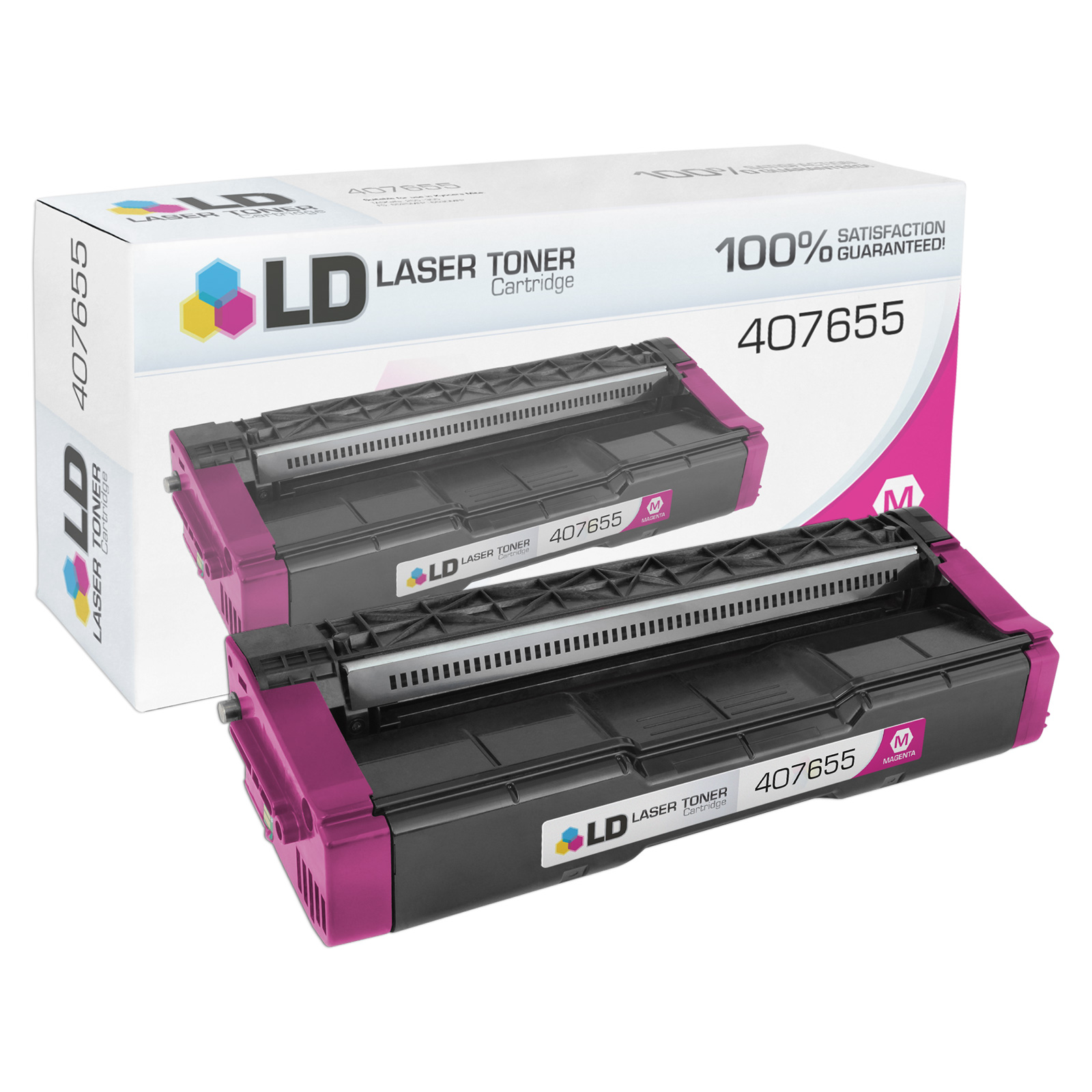 Photos - Ink & Toner Cartridge Ricoh 407655 Laser - Compatible Magenta 407655 