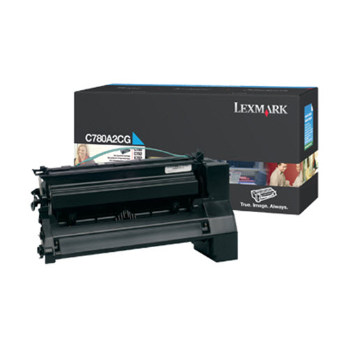 Photos - Ink & Toner Cartridge Lexmark C780A2CG Laser - OEM Cyan C780A2CG 