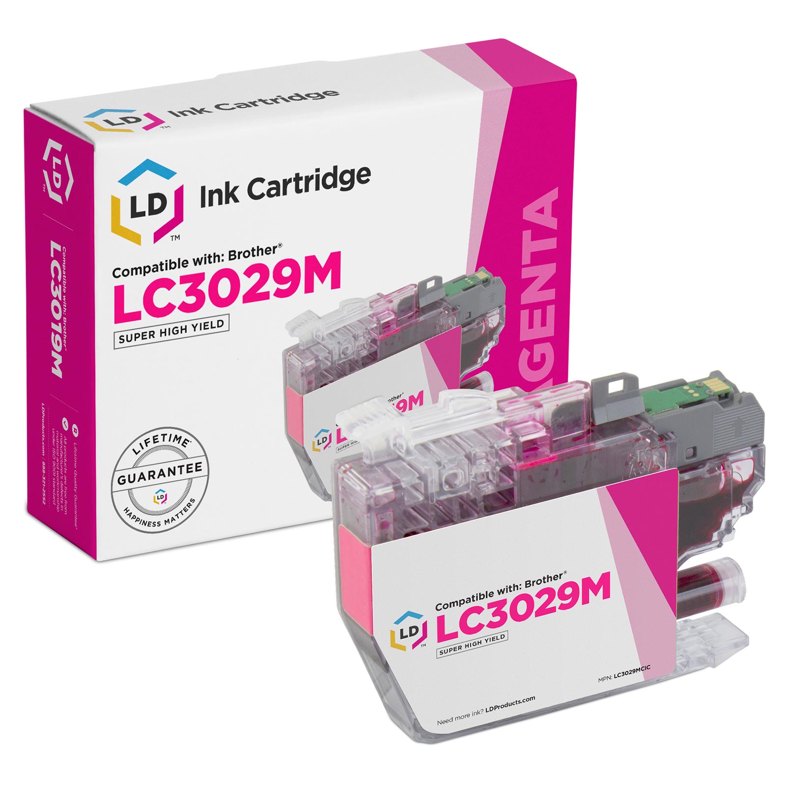 Photos - Ink & Toner Cartridge Brother LC3029 Ink - Compatible Super HY Magenta LC3029M 