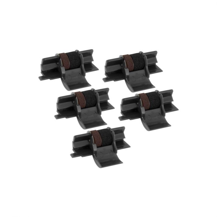 Speedy Inks Compatible Ink Roller Replacement for Casio IR-40 CP-16 Black, 10-Pack 