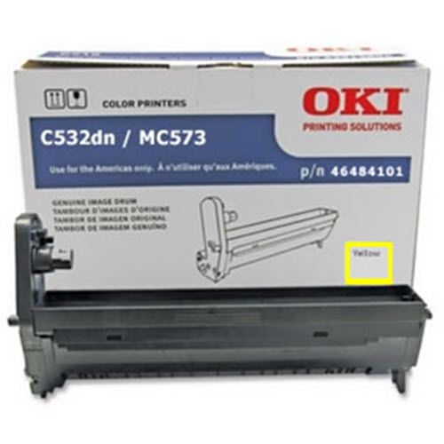 Compatible High Yield C712 46507601 Yellow Laser Printer Toner Cartridge Used for Oki C712 C712dn Printer 2-Pack