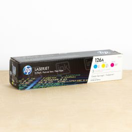 Original CF341A C/M/Y | HP 126A Laser Toner Cartridge Three Pack ...