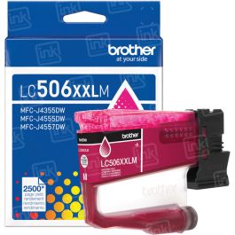 Brother Genuine LC506XXLM Super High Yield Magenta Ink Cartridge ...