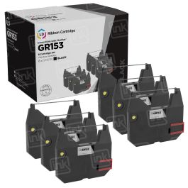 Brother Compatible GR-153 Black Printer Ribbon, 6-Pack - InkCartridges