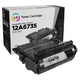Cartouche Toner Lexmark Noir 12A6835 – Pour Séries T520, T522, X520 – Original Neuve