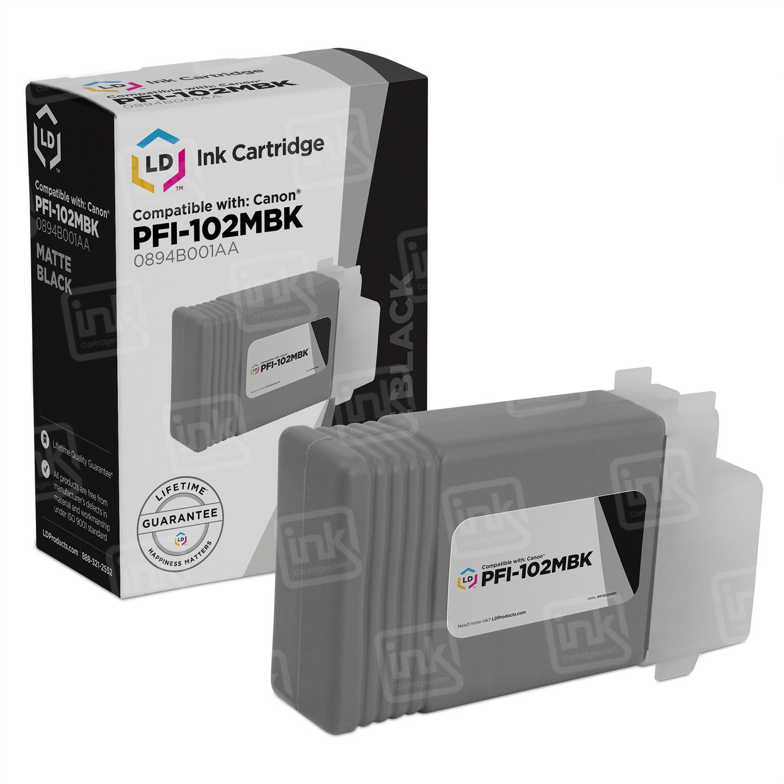 Canon PFIMBk Compatible Ink Cartridges   PFIMBk Matte
