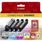 Original Canon 0373C005 (PGI-270 / CLI-271) 4-Color Multipack Ink