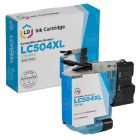 Compatible Brother LC504XL High Yield Cyan Ink Cartridge