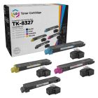 Set of 4 Compatible Kyocera Mita TK-8327 Toner Cartridges (Bk/C/M/Y)