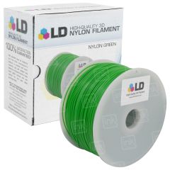 LD 1.75mm Green Nylon Filament for 3D Printing