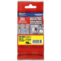 OEM Brother TZeS631 Black on Yellow Tape