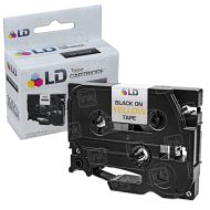 Compatible Replacement for TZe621 Black on Yellow Tape for the Brother P-Touch