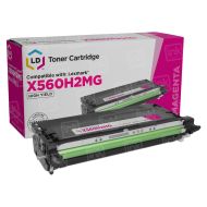 Compatible Lexmark X560 HY Magenta Toner X560H2MG