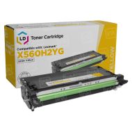 Compatible Lexmark X560 HY Yellow Toner X560H2YG