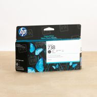OEM HP 738 Black DesignJet Ink Cartridge, 498N4A