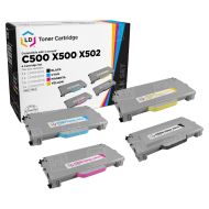 Lexmark Remanufactured C500 HY (Bk, C, M, Y) Toner Set