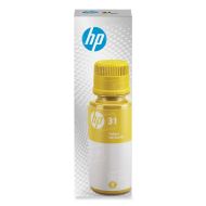 OEM HP 31 70-ml Yellow Ink Bottle, 1VU28AN