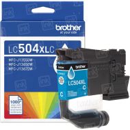 Brother Genuine LC504XLC High Yield Cyan Ink Cartridge