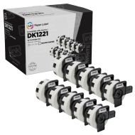 Comp Brother DK1221 Square White Paper Label (0.9 in square) 10 pack