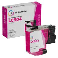 Compatible Brother LC504M Standard Yield Magenta Ink Cartridge