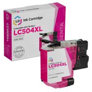 Compatible Brother LC504XL High Yield Magenta Ink Cartridge