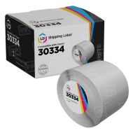 Compatible Tape Dymo 30334 Black on White for your Dymo Label Printer - 2.25 x 1.25 ft (32 mm x 57 mm)
