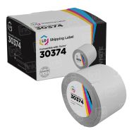 Compatible Tape Dymo 30374 Black on White for your Dymo Label Printer - 2 x 3.5 ft