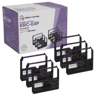 Epson Compatible ERC-03 Purple Printer Ribbon, 6-pack