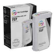LD Remanufactured Standard Yield Matte Black Ink Cartridge for HP 727 (B3P22A)