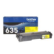 Brother OEM TN635Y Yellow Laser Toner Cartridge