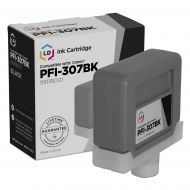 Compatible Canon PFI307BK Black Ink