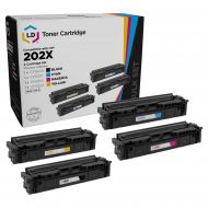 LD Compatible Replacement for HP 202X (Bk, C, M, Y) HY Toners