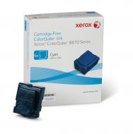 Xerox OEM ColorQube 8870 HY Cyan 6-Pack Toner