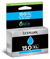 OEM Lexmark 150XL HY Cyan Ink 14N1615
