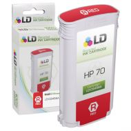 Remanufactured Red Ink Cartridge for HP 70