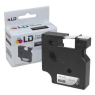 Compatible Replacement for 41913 Black on White Tape