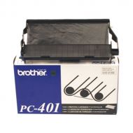 OEM Brother PC-401 Black Thermal Transfer Fax Cartridge