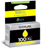OEM Lexmark 100XL HY Yellow Ink 14N1071