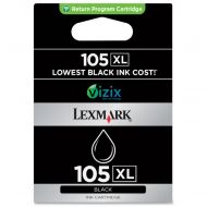OEM Lexmark 105XL Black Ink 14N0822