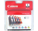 Genuine Canon Set of 6 Ink - BCI-6