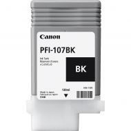 Original Canon PFI-107BK Black Ink 