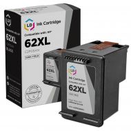 Remanufactured HY Black Ink Cartridge for HP 62XL