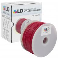 LD 1.75mm Red Nylon Filament for 3D Printing